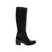 Franco Sarto Boots: Black Print Shoes - Women's Size 8 1/2 - Round Toe