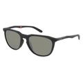 Oakley OO9286 Herren-Sonnenbrille Vollrand Rund Kunststoff-Gestell, schwarz