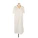 Cable & Gauge Casual Dress: Ivory Dresses - Women's Size Large