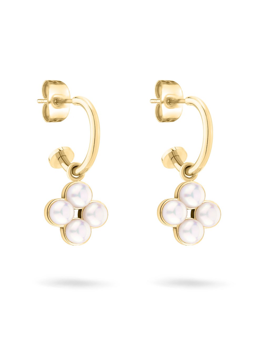 Tamaris Ohrringe The Flower Pearl Damen gold, ONE SIZE Image