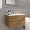 Bonnevie - Mobile Bagno Lavabo Integrato, Set di mobili da bagno, Armadietto Bagno con Lavabo