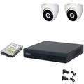 Kit Videosorveglianza 2 Telecamere 5 Mpx Dahua Dvr 8 Canali Hd 1tb