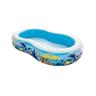 Piscina 'family' gonfiabile sagomata con disegni +3 anni - cm.262x157x46h. - peso kg.4,1