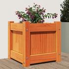Vidaxl - Fioriera Giardino Marrone Cera 31x31x31 cm Legno Massello Pino 10818