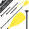 Pagaia - 3 pezzi per tavola da kayak sup Stand-Up Paddling Paddle Telescopico regolabile