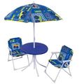 Set tavolo con 2 sedie e ombrellone mare spiaggia per bambini da salotto giardino terrazzo casa