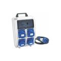 Rosi - Quadro elettrico industriale portatile asc IP55 con 4 prese industriali serie 11 IP67