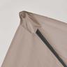 Tessuto per ombrellone sporgente 2x3m color talpa - Talpa