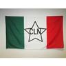 AZ FLAG Bandiera Italia COMITATO di LIBERAZIONE Nazionale 90x60cm - Bandiera CLN Italiano 60 x 90