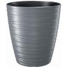 Flowerpot con deposito 68L labirinto in plastica in pietra grigia 47.5 (Long) x 47,5 (largo) x 52.3