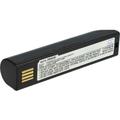 Batteria compatibile con Honeywell Xenon 1902 lettore di codici a barre, pos (2000mAh, 3,7V,