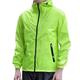 Herren Fahrradhose mit Jacke Regenjacke Wasserdicht Windundurchlässig Regendicht Atmungsaktiv Fahhrad Windbreaker Windjacke Regenmantel MTB Mountain Rennrad Radfahren in der Stadt Grün Blau Rosa