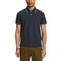 ESPRIT Herren 024EE2K333 Polohemd, 001/BLACK, L