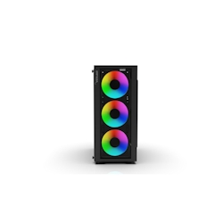 Computer CASE 4x ARGB Lüfter Fernbedienung Gaming-Gehäuse Image