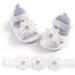 Infant Baby Girl Shoes Baby Mary Jane Flats Princess Wedding Dress Shoes Crib Shoe for Newborns Infants Babies