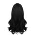 KPLFUBK Sexy Black Long Curly High Quality Synthetic Wig for Women