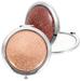 Guichaokj 2 Pcs Metal Vanity Mirror Daily Use Pocket Portable Travel Mirrors Hand Makeup Small