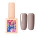 CAKVIICA DIY Nail Lacquer Easy Peel Nail Lacquer Top & Base Coat Water Based Nail Lacquer And Ladies Girl Decorative Products Solid Nail Lacquer 15ml