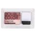 Professional Double Color Eye Shadow Palette Glitter Powder Waterproof With Brush(#02)