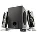 Cyber Acoustics CA-3090 2.1 Speaker System with Subwoofer with 18W of Power â€“ Easy Setup and Convenient Controls Great for Music Movies and Gaming