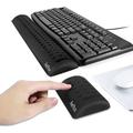 Memory Foam Keyboard Wrist Rest&Mouse Wrist Rest - Ergonomic Design Alleviates Wrist Pain - Medical Memory Foam - Non-Slip Grip - Upgraded Size - Ideal for Gaming Keyboards and Mouse