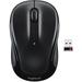 Logitech M325 Wireless Mouse for Web Scrolling - Black