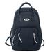 Solid Color Women Multi-functional Backpack Multi Pocket School Bags Teenage Girls Anti Theft Laptop Backpack Casual Travel Bag