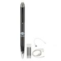 Digital Voice Recorder Portable Pen Voice to Text Noise Reduction Voice Activated Recorder Pen for Lecture Meeting Class Neutral English Black 32GB