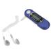 Portable 1.3-inch LCD Screen 4GB Digital MP3 Player USB Flash Drive with /MIC /3.5mm Audio Jack (Blue)