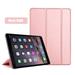 Smart Cover For iPad Mini4 5 6 7.9inch Ultra Slim PU Leather Case + PC transparent back case for Apple ipad mini 6 5 4 3 2 1