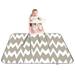 High chair pad/artifact waterproof and non-slip splash pad floor protector washable high chair floor pad