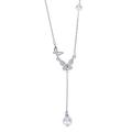 Necklace Charm Pendant Butterfly Pearl Necklace For Women s P1C3