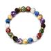 Natural Stone Bead Bracelet Men Women Agate Stone Bangle Jewelry Nice Z8D6