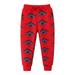 KAWELL Baby Boy s Cotton Pants Jogger Pants Dinosaur Drawstring Elastic Sweatpants