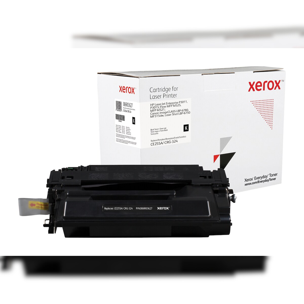 Everyday -Toner in Schwarz, Xerox-Entsprechung für HP CE255A/ CRG-324, 6000 Seiten - (006R03627) Image
