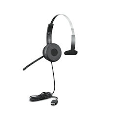 Lenovo 100 Mono Kopfhörer Kabelgebunden Kopfband Büro/Callcenter USB Typ-A Schwarz Image