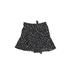 Zara Casual Mini Skirt Mini: Black Print Bottoms - Women's Size Medium