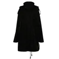 Maison Margiela, Coats, female, Black, 4Xs, Maison Margiela Coats Black