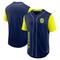 Maillot de baseball mode Nashville SC Balance bleu marine de marque Fanatics pour hommes - Homme Taille: M