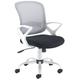 Tyler Mesh Back Ergonomic Office Operator Chair With White Frame