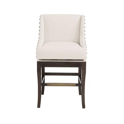 Marcello Counter Stool with Pewter Nailhead Trim - Ballard Designs