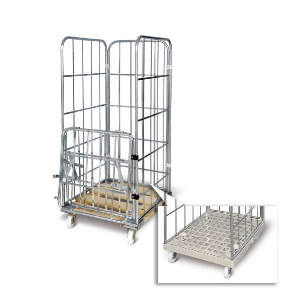 Rollbehälter mit 4 Gittern, NH 1650 mm Image