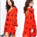 Free People Dresses | Free People Long Sleeve Emma Dress | Color: Red | Size: S