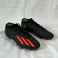 Adidas Shoes | Adidas X Speedportal 3 Fg Soccer Cleats, Men Size 9.5 | Color: Black/Red | Size: 9.5