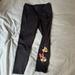 Disney Pants & Jumpsuits | Disney Mickey Minnie Mouse Leggings | Color: Black/Gray | Size: L