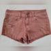 American Eagle Outfitters Shorts | American Eagle Pink Denim Shorts Junior Size 4 | Color: Pink | Size: 4