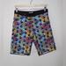 Vans Swim | Boy’s Vans X Discovery Channel Shark Week Unlined Board Shorts Size 29/18 | Color: Black/Red | Size: 29/18