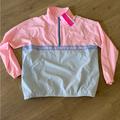 Lilly Pulitzer Jackets & Coats | Lilly Pulitzer Pink Tint Tee Time Jacket Nwt | Color: Pink | Size: Xl