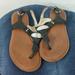 Michael Kors Shoes | "Michael Kors" Flip Flops Sandals Size : 6.5 Color: Black | Color: Black | Size: 6.5