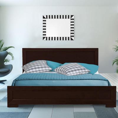 Oxford Platform Bed by Camden Isle in Espresso (Size KING)